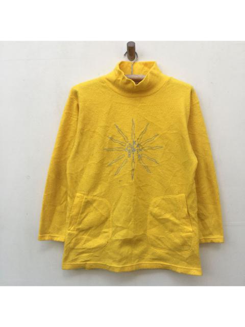 Other Designers Designer - Vintage Kansai Sport Pull Over Fleece Sweater Embroidered