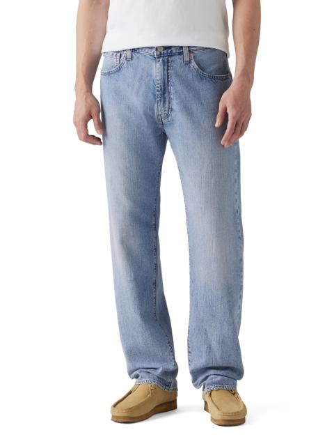 Levi's levi's 555™ Relaxed Straight Cotton & Linen Jeans in Call Me Again Ltwt at Nordstrom