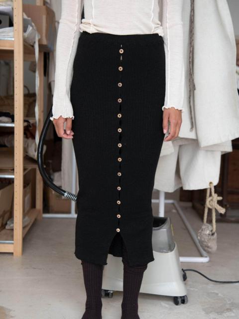 BASERANGE Dande Skirt - Linen Cotton Rib