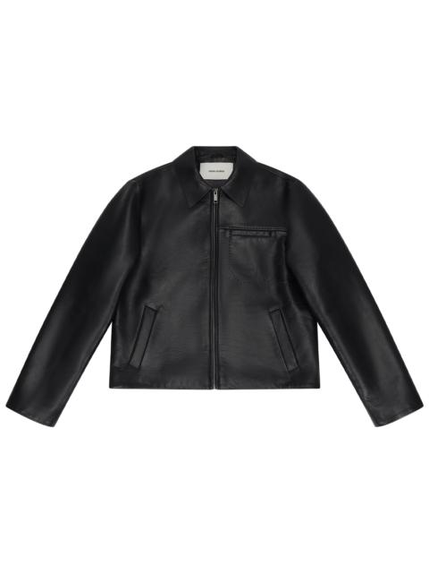 entire studios COREHIDE JACKET BLACK LEATHER