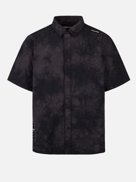 EVISU Tie-Dye Relax Fit Short-Sleeves Shirt