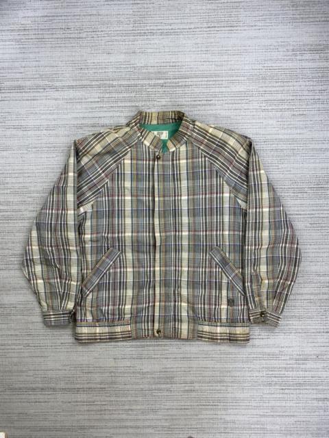 Other Designers Valentino × Vintage - Vintage Valentino Garavani Checked Zipper Jacket