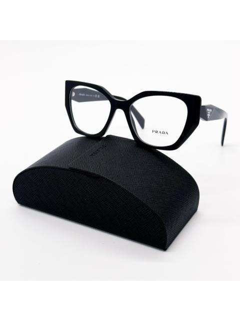 Prada NEW PRADA PR18WV 1AB1O1 EYEGLASSES WOMEN BLACK EYEWEAR VPR 1