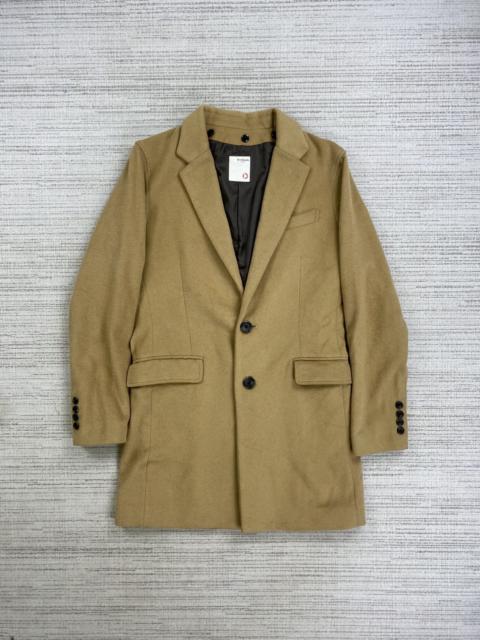 Other Designers Japanese Brand × Morgan Homme × Vintage - Vintage Morgan Homme Wool Double Breasted Pocket Coat Jacket