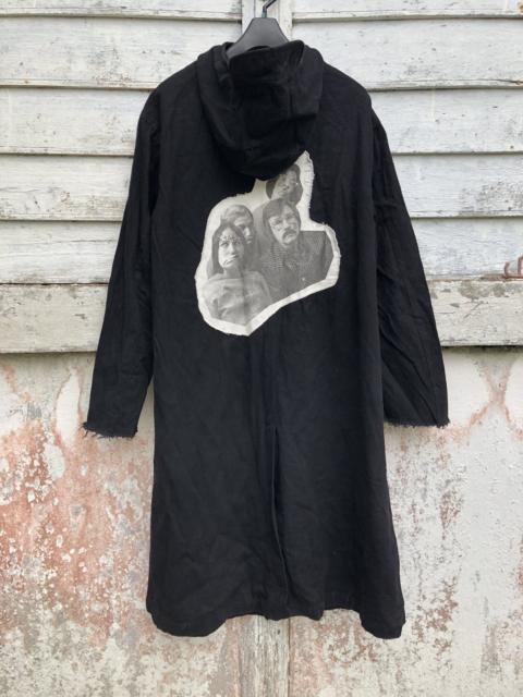 Other Designers Japanese Brand - Deer&Flyer Patched Hooded Raw Seam Denim Dress
