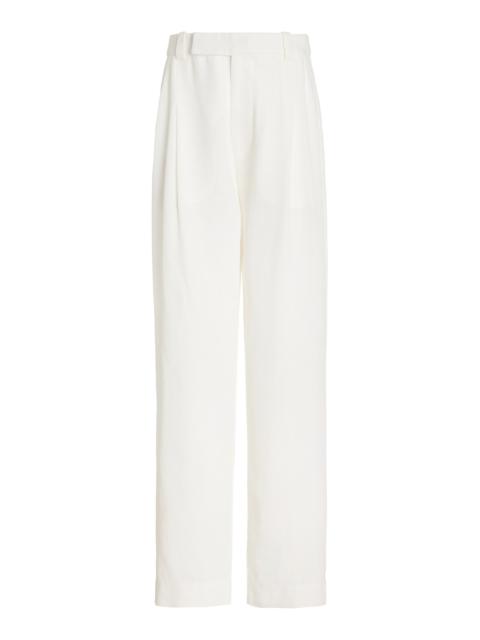 SIR. Clemence Straight-Leg Pants white