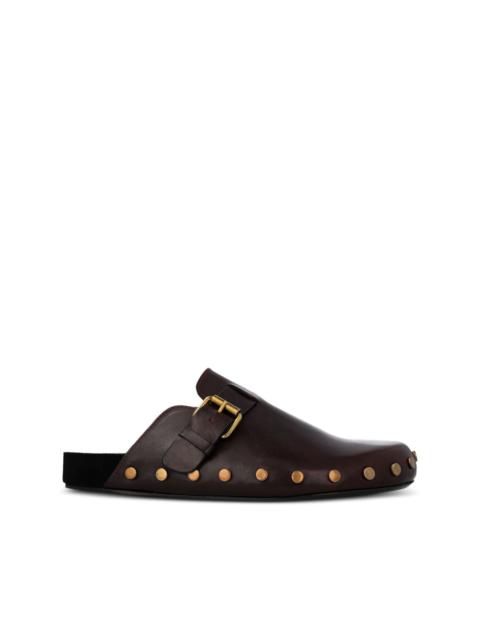 Isabel Marant buckle-fastening studded slip-ons