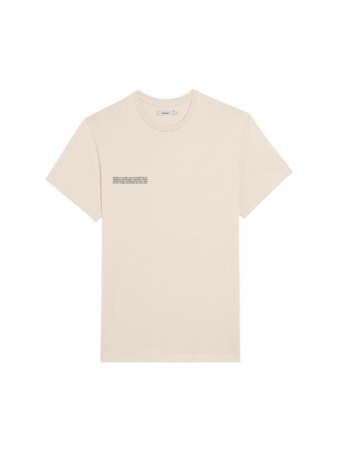 PANGAIA Mens 365 Midweight T-shirt - Sand