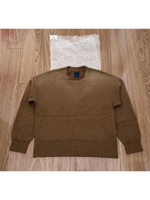visvim VISVIM ICT COURT SWEAT L/S DMGD in brown