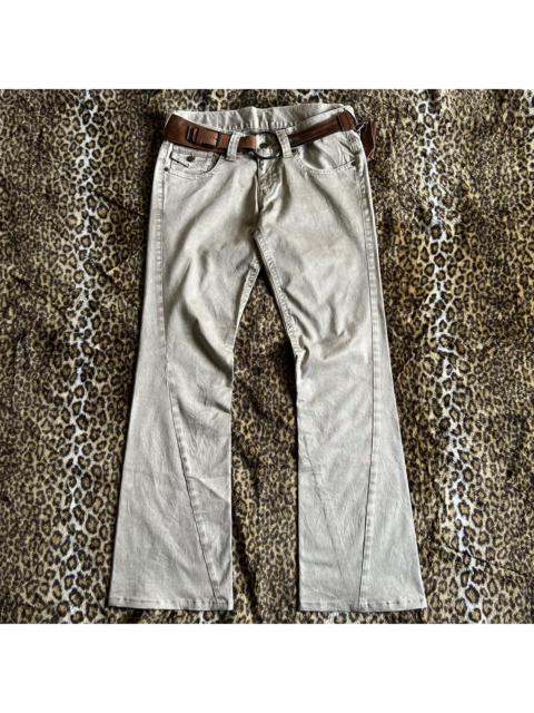 Other Designers Tornado mart spiral flared pants ⚪️