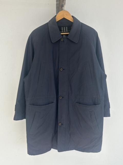 Burberry Burberrys 90s Vintage Coat Nylon Ly Blue