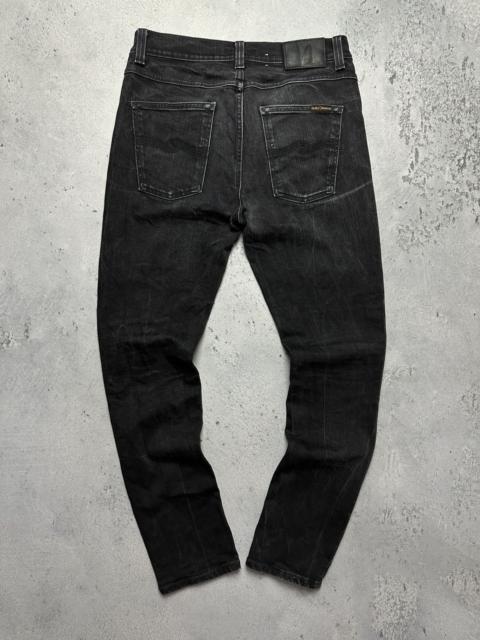 Nudie Jeans 31x32 Lean Dean Dry Cold Black Japanese Denim