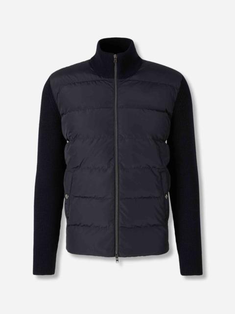 Herno PADDED ZIP CARDIGAN