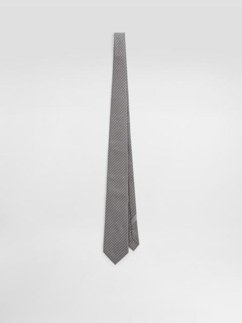 Dolce & Gabbana Micro-design jacquard tie