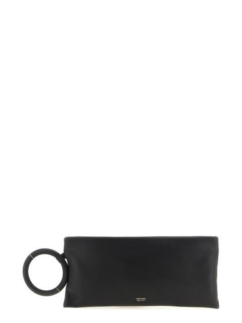 TOM FORD Nappa leather clutch