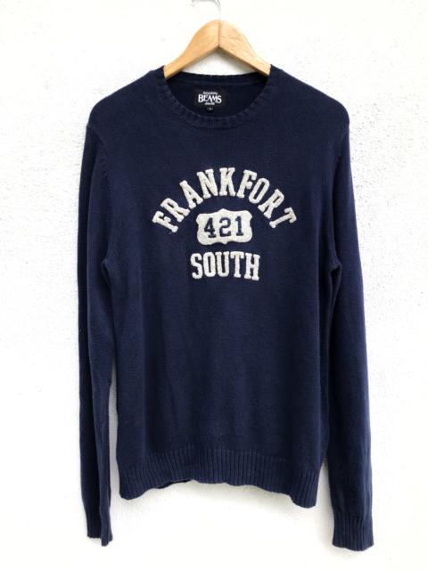 BEAMS PLUS Japanese Brand BEAMS Hand Knit Crewneck Sweatshirt
