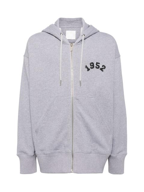 Givenchy GRAPHIC-PRINT JERSEY HOODED JACKET