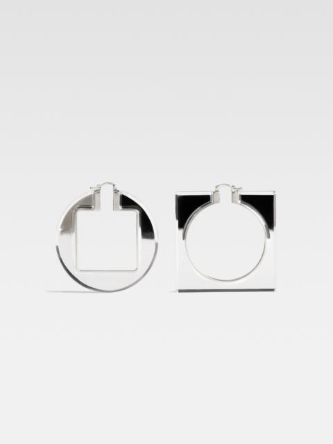 JACQUEMUS The Rond Carré hoops earrings