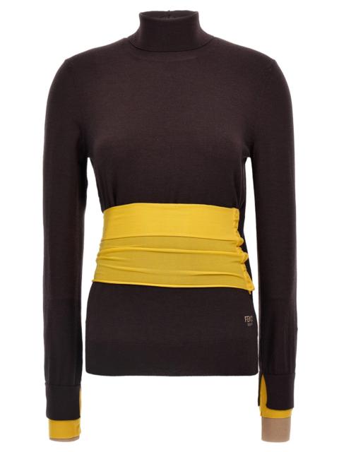 FENDI Fendi Women Wool Turtleneck Sweater