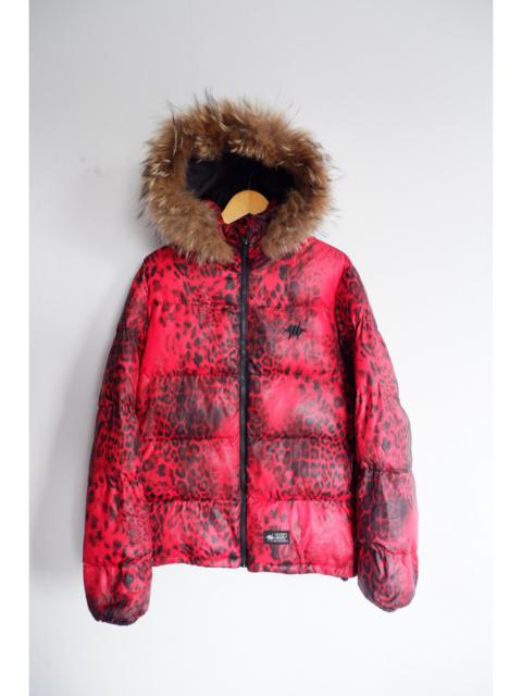 Archival Clothing - Vintage Japan Brand Abatis Faux Fur Down Puffer Jacket