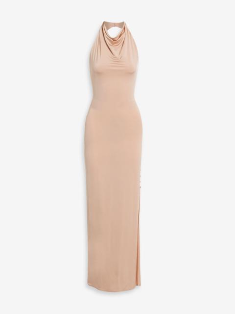 MAGDA BUTRYM Draped stretch-jersey halterneck gown
