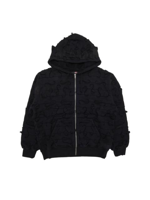 Supreme Supreme x Griffin Zip Up Hooded Sweatshirt 'Black'