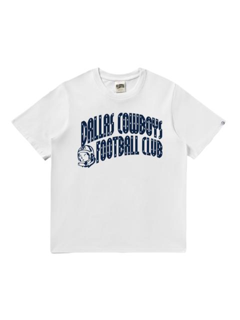 BILLIONAIRE BOYS CLUB DALLAS COWBOYS CURVE LOGO SS WHITE TEE