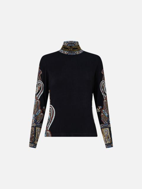 CAMILLA JERSEY TURTLENECK