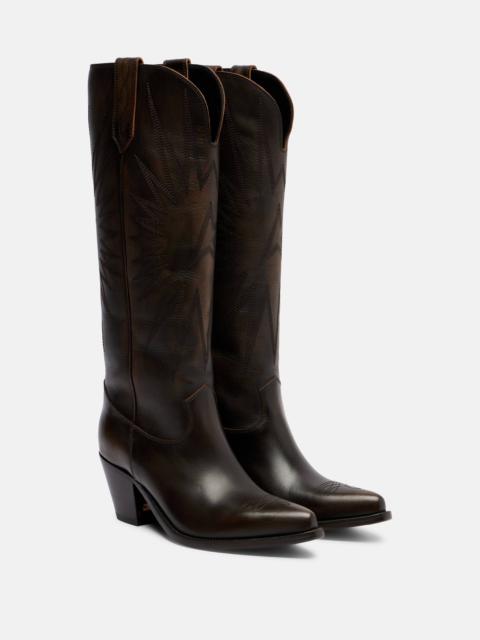 Golden Goose Wish Star leather cowboy boots