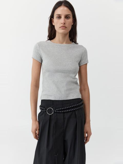 ST. AGNI Organic Cotton Baby Tee - Grey Marle