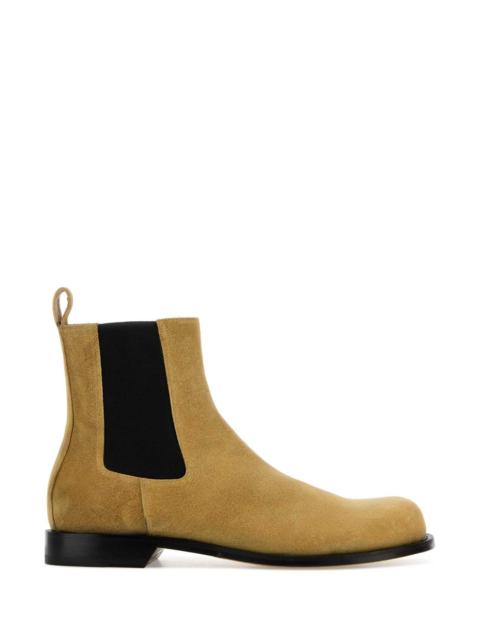 JW Anderson Jw Anderson Men Beige Suede Chelsea Ankle Boots