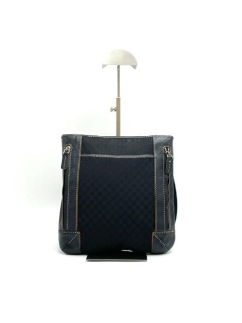 Celine Black Macadam Crossbody Bag