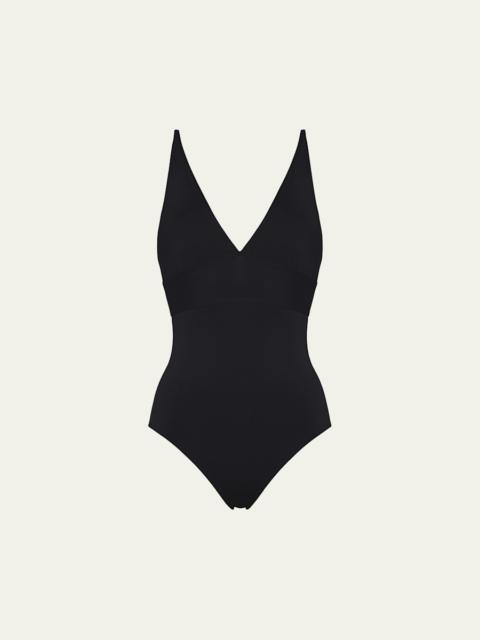 ERES Larcin Deep V Triangle One-Piece Swimsuit