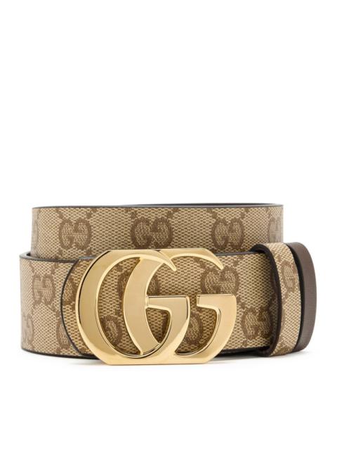 GUCCI Gucci Men Reversible Cut Gg Marmont Belt