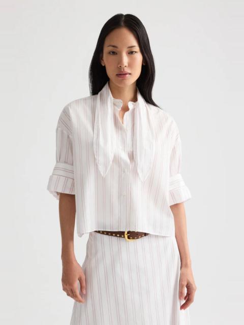 TWP Tie One On Cotton Blouse