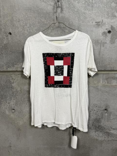 Greg Lauren Greg Lauren x Gee's Bend Red "Mosaic" Shirt