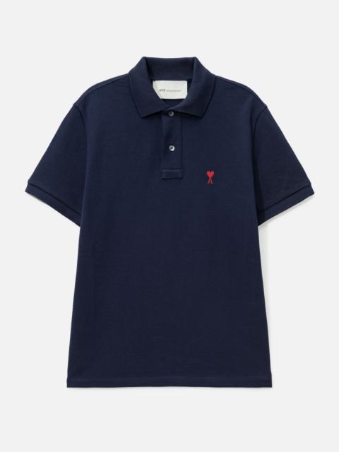 AMI Paris AMI DE COEUR POLO SHIRT