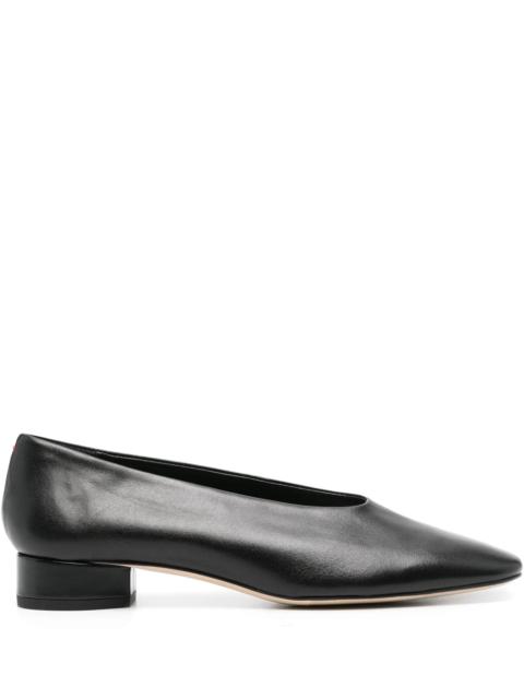 Aeyde Delia 25mm leather pumps