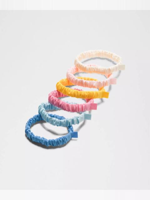 lululemon Skinny Scrunchies *6 Pack