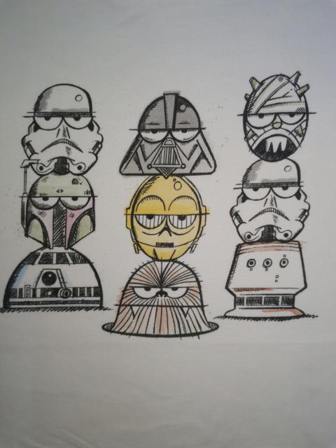 Other Designers Uniqlo - Uniqlo Star Wars/HunterXHunter/Evangelion