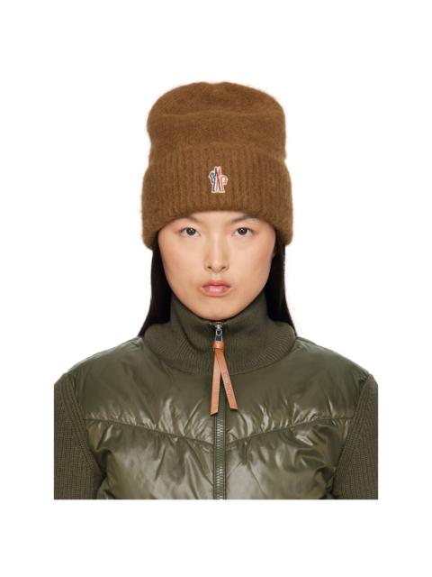 Moncler Grenoble Brown Alpaca & Wool Beanie