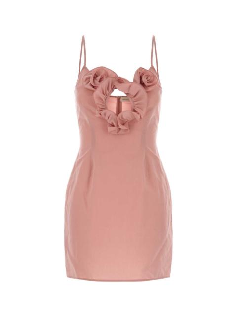 MAGDA BUTRYM Magda Butrym Women Pink Cotton Blend Mini Dress