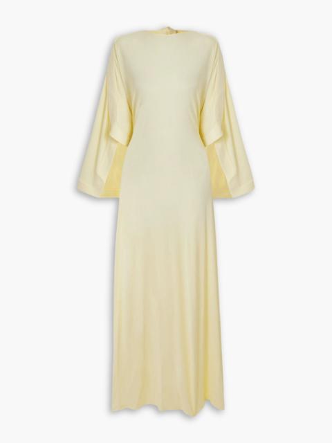 16ARLINGTON Catius open-back jersey maxi dress