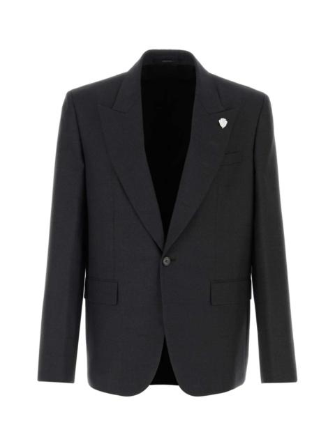 GUCCI Gucci Men Graphite Wool Blazer
