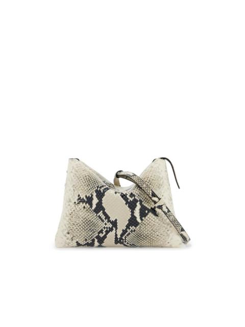 KHAITE Khaite Python Print Leather Lina Clutch Bag - Women