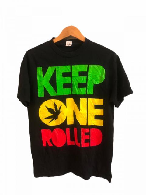 Other Designers Vintage - keep one roll rasta shirt
