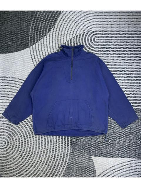 Other Designers Japanese Brand - Vintage Drowning Double Pocket Halfzip Sweatshirt