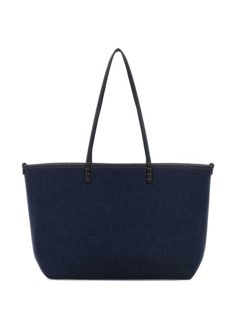 FENDI Fendi Women Denim Reversible Shopping Bag