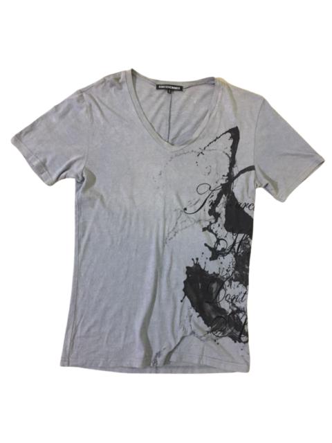 Other Designers 5351 Pour Les Hommes - 5351 Pour Les Hommes Cut & Sew v-neck shirt