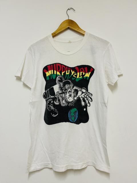 Other Designers Vintage - Vintage 80’s Murphy’s Law Band 1986 Skate Hardcore Punk w2